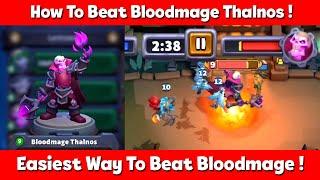 How To Beat Bloodmage Thalnos In Warcraft Rumble Easiest Way