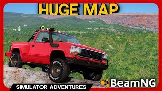 BeamNG JUST GOT BIGGER - OGC TWO Map Mod