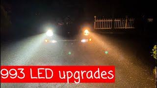 Porsche 911 993 LED lights upgrade and other fixes