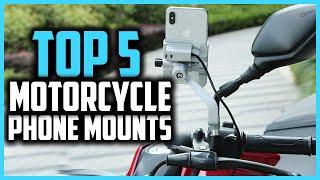 ▶️Top 5 Best Motorcycle Phone Mounts with Charger Reviews in 2024