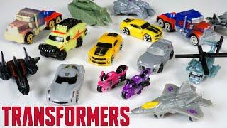 Transformers Micro Machines Collection So Small with Big Details Jetfire Arcee Elita 1 Blackout