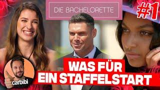 Frauen und Männer kämpfen um ihr Herz  - Bachelorette 2024 Folge 1