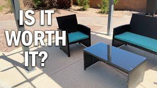 Best Choice Products 4 Piece Outdoor Wicker Set Review - Is it Worth It?