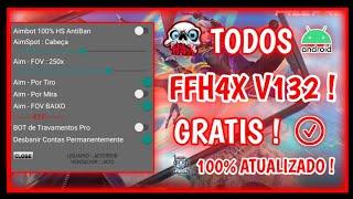 SAIU MOD MENU FFH4X V132 CRACKED FF 1.105.X 100%ANTBLACKLIST - ANTIBAN