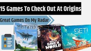 Origins 2024 Preview - 15 Games To Have On Your Radar