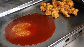 honey butter chicken  허니버터 치킨  korean street food