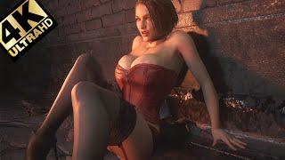 Resident Evil 3 Remake Jill Valentine in Red Corset Lingerie XL - PC Mod 4K 60fps