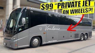 FIRST CLASS BUS “Vonlane” from Atlanta to Nashville