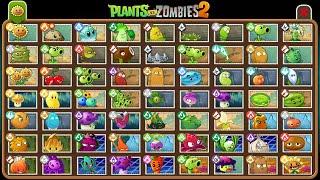 PLANTS VS ZOMBIES 2  ALL PLANTS ABILITY & POWER-UPS. All Mastery Level in PvZ2