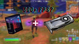 Fortnite FPS Test  Intel i7-8700k + GTX 1080 ti  Chapter 5 Season 3  New Update FPS Test