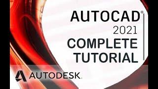 AutoCAD 2021 - Tutorial for Beginners in 11 MINUTES  COMPLETE