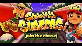 Subway Surfers First Christmas Version Holiday 2012