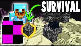 Bedrock Block Item Farm in SURVIVAL  ProtoTech SMP #129