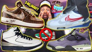 WTF ARE THESE Upcoming Fire 2022 Sneaker Releases A MA MANIERE JORDAN 2 LOUIS VUITTON AF1 & SACAI