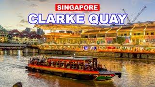 Fully Re-opened Clarke Quay  Awesome Singapore Nightlife Place 