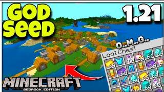 God Seed For Minecraft 1.21 Bedrock & PE  Seed Minecraft 1.21  Minecraft Seeds