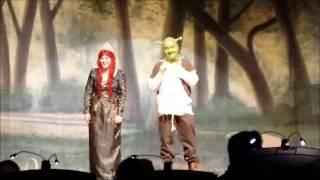 Farting scene in I think I Got You Beat Rehearsal video from GAHS Shrek the Musical 2014