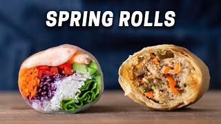 Spring Rolls 2 Ways