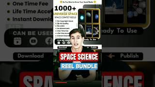 How To make space science reel? space science reels bundle free download#shortvideo