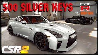 CSR Racing 2 - 10x Nissan 2017 GT-R - 500 Silver Keys - Can i get it?