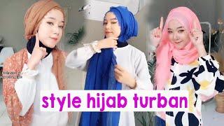 ️️ Tutorial Hijab ala Turban dan Hijab Turki yang Fashionable - Hijab Fashion ideas Turban