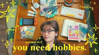 why you need hobbies in 2024  rediscovering my hobbies as a burned out college student