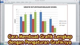 Cara Membuat Grafik Diagram di Word 2010 2013 2016