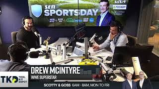 WWE Superstar - Drew McIntyre - Sportsday WA