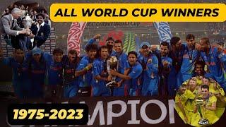 All Cricket World Cup Finals l CWC Winning Moments l ICC BCCI l World Cup Final Matches l