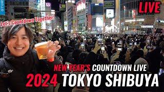 2024 Countdown Livestream from Tokyo Shibuya 