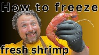 How To Freeze Fresh Shrimp Like A Pro