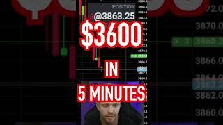 Day Trading LIVE $3600 PROFIT