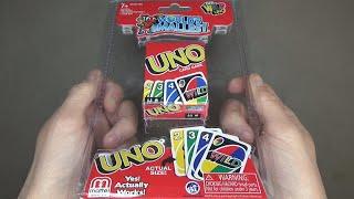 Opening The Worlds Smallest UNO Card Game