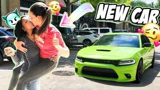 60K 392 SCAT PACK Prank Surprising My bae with her DREAM CAR GETS EMOTIONAL