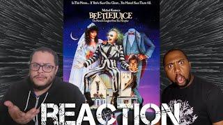 BEETLEJUICE 1988 MOVIE REACTION Michael Keaton  Winona Ryder  Tim Burton