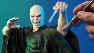 Sculpting LORD VOLDEMORT   Harry Potter  Timelapse 