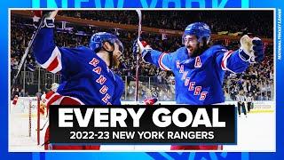 EVERY GOAL New York Rangers 2022-23 Regular Season