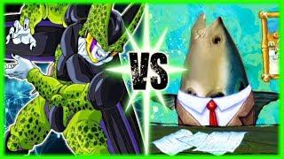 Perfect Cell Vs Spongebob Fish Announcer Ft .Uncle Al