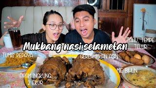 MUKBANG 2 EKOR AYAM + MAKANAN SELAMETAN ALA KAMPUNG