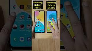 Samsung Galaxy F14 5G vs Samsung Galaxy M14 5G Speed Test Comparison 