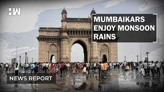 Mumbaikars enjoy Monsoon Rains as Cyclone Vayu evades coast