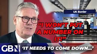 EXCLUSIVE Keir Starmer DODGES question on lowering net migration - I wont put a number on it