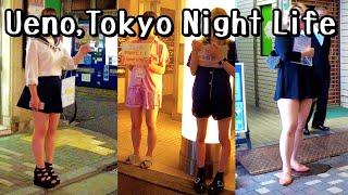 Tokyo Walk Night Joy Paradise red light area district｜Ueno Japan  東京 上野 4k
