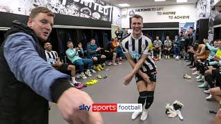 Howes dressing room speech inspires Dan Burn to get up and dance 