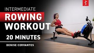Intermediate Rowing Workout BUILD ENDURANCE & SKILLS  20 Minutes