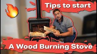 How to start a wood Stove without it smoking? My tips and Tricks