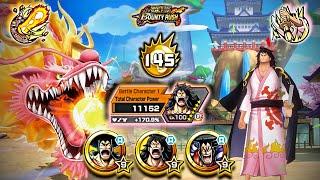 Kozuki Momonosuke with Kozuki Father-Son Medal Set Showcase  One Piece Bounty Rush