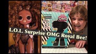 NEW L.O.L. Surprise O.M.G. Fashion Dolls – LOL OMG Royal Bee Doll – Unboxing & Review