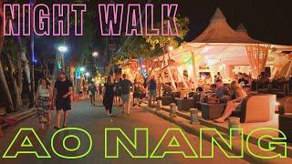 Night at the Streets of Ao Nang - Ao Nang Krabi Thailand