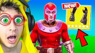 Reto de MAGNETO en FORTNITE  Actualización Secreta  - Fortnite